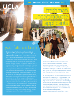 freshman undergraduate applicants