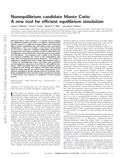 Nonequilibrium candidate Monte Carlo: A new tool for
