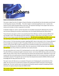 Blue Ribbons