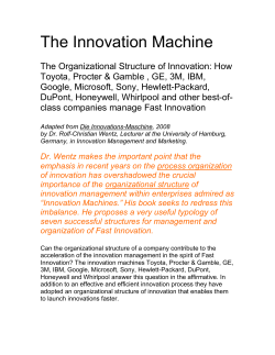 Innovation Machines.
