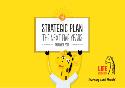 The Next Five Years - Life Education Trust