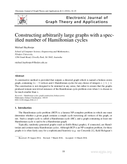 Constructing arbitrarily large graphs with a spec