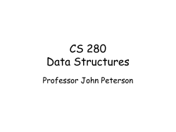 CS 110 Elements of Computing