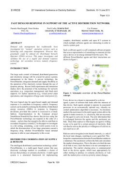 guidelines for the submission of the final paper