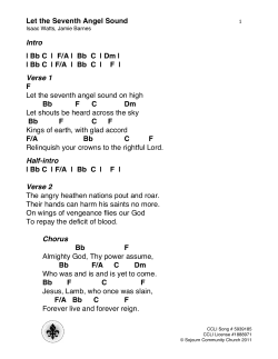 Let the seventh angel sound