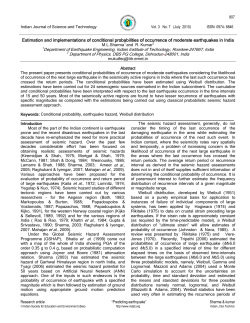 Estimation and implementations of conditional probabilities of