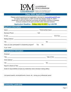 Leadership Ocala/Marion