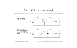 2.4 Cuk converter example