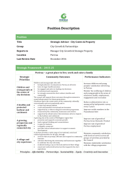 Position Description - Vacancies