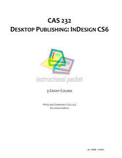 CAS 230 - PCC Spaces - Portland Community College