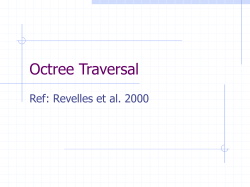 Octree Traversal