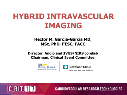 Hybrid Imaging &ndash;IVUS/OCT
