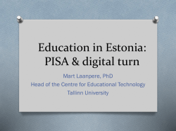 Tagasivaade Eesti tiigrih&uuml;pitamisele