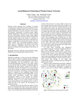 Load-Balancing Clusters in Wireless Sensor Networks