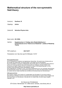Mathematical structure of the non-symmetric field theory - E
