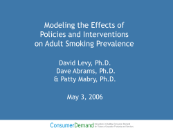 Full Throttle Model: Traditional Policies, Adult