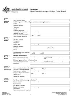 Medical Claim Report