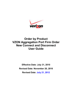 OrderByProduct - VZON APF Firm Order UserGuide