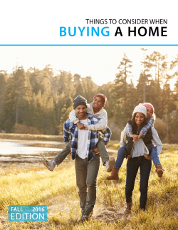 buying a home - Property Finders