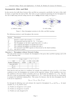 Asymmetric Alice and Bob