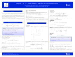 Strong law of large numbers for fragmentation processes