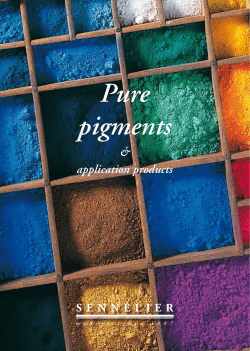 Pure pigments
