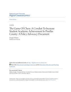 The Game Of Chess - Digital Commons at NLU