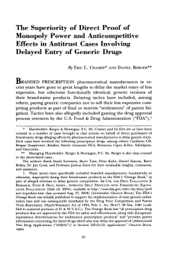 The Superiority of Direct Proof of Monopoly Power and