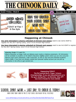 Rock Paper Scissors - Chinook High School