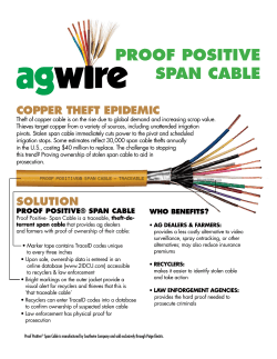 proof positive span cable