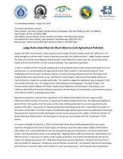 Ag Order Win - Final - California Sportfishing Protection Alliance