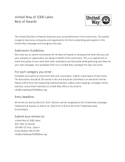 Click Here - United Way of 1000 Lakes