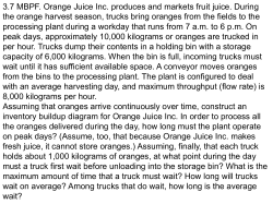 (a) How long must the plant operate on peak days? 3.7