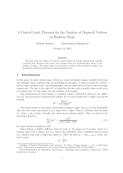 A Central Limit Theorem for the Number of Degree-k