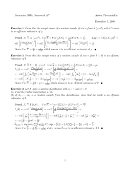 Economics 203A Homework #7 Anton