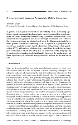 A Reinforcement Learning Approach to On
