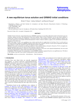 A new equilibrium torus solution and GRMHD initial conditions