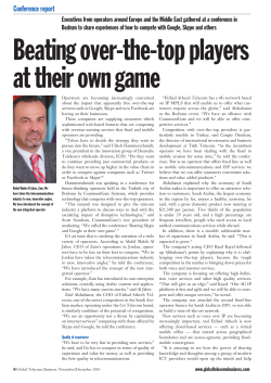 Beating over-the-top players at their own game