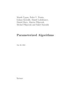 Parameterized Algorithms