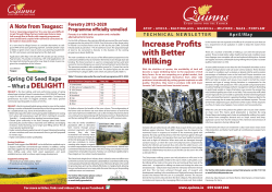 Increase Profits with Better Milking