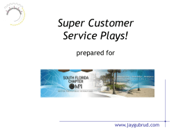 Shifting Gears and Changing Lanes prepared for