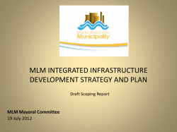 MLM Spatial Development Framework