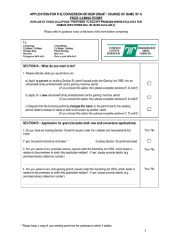 Conversion-New-Name Change for Prize Gaming