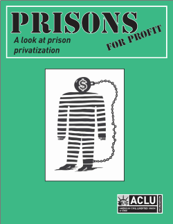 Prisons for Profit