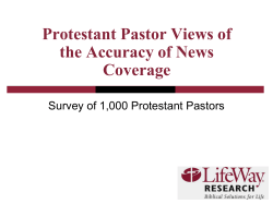 PPT here - Christianity Today