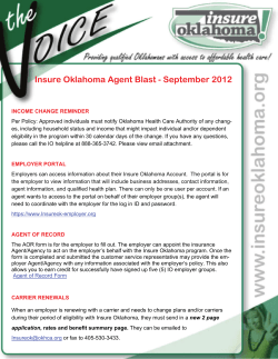 Insure Oklahoma Agent Blast
