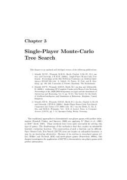 Single-Player Monte-Carlo Tree Search