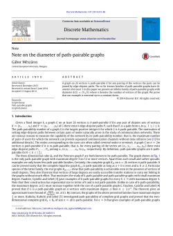 Note on the diameter of path-pairable graphs