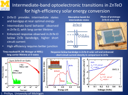 Photovoltaics and thin film electronics based on II