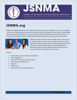 Advertise - Student National Medical Association